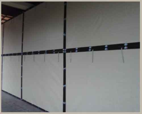 ПВХ-шторы комбинированные с непрозрачными занавесами